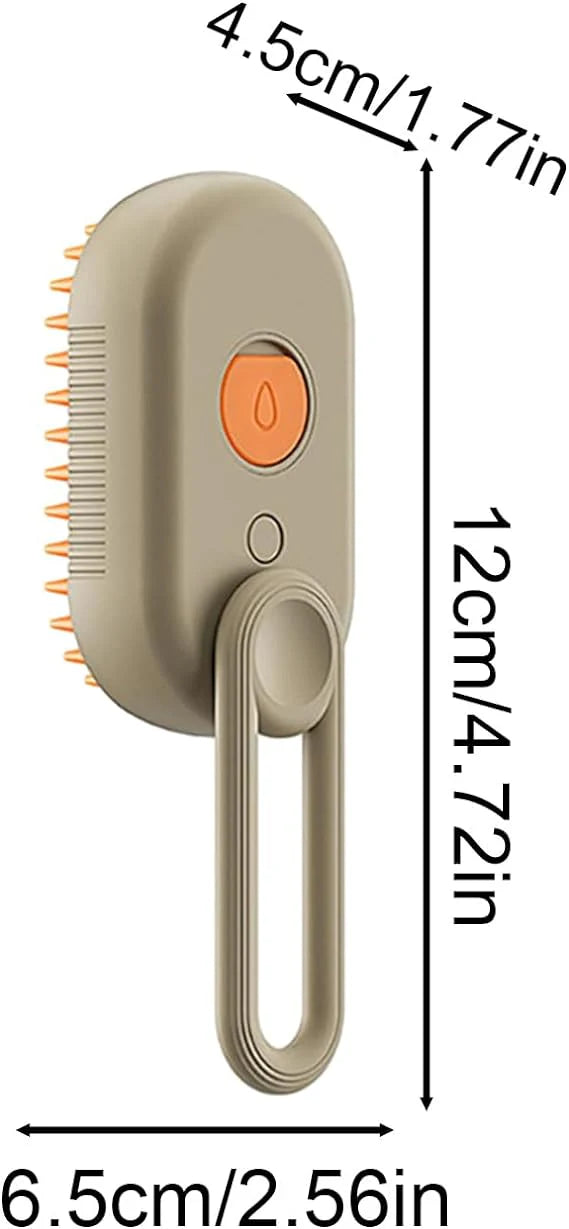 Cepillo Vapor: Limpia · Quita pelos · Masajea