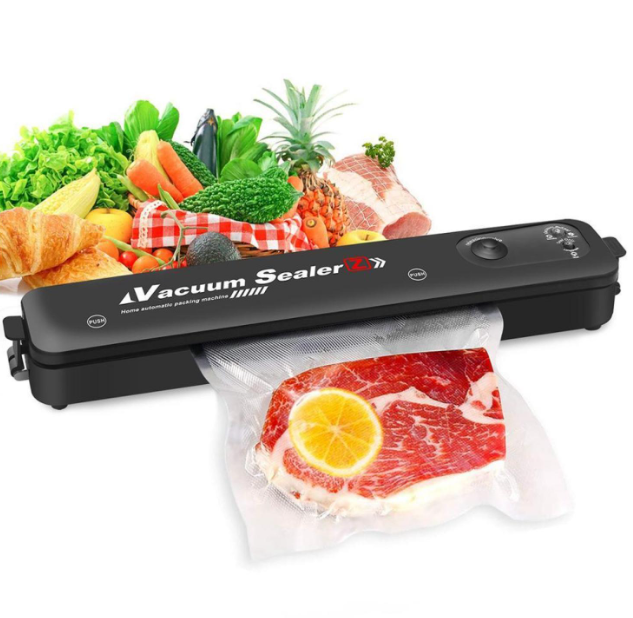 SELLADORA DE ALIMENTOS AL VACIO - Incluye bolsas para sellar.