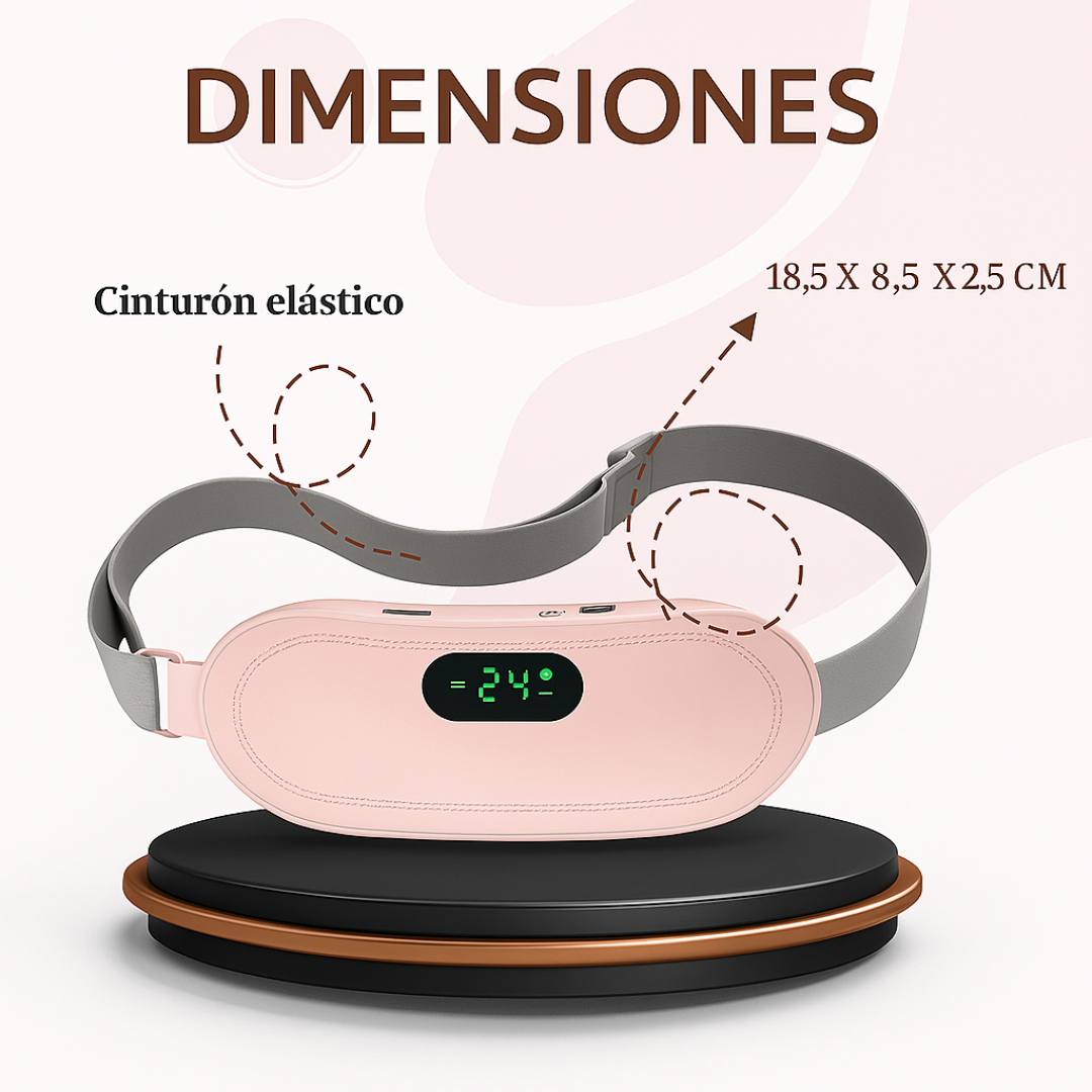 Alivio Menstrual con Masajes y Calor + 10 Parches Detox ¡GRATIS!