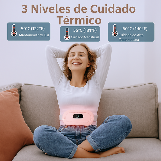 Alivio Menstrual con Masajes y Calor + 10 Parches Detox ¡GRATIS!