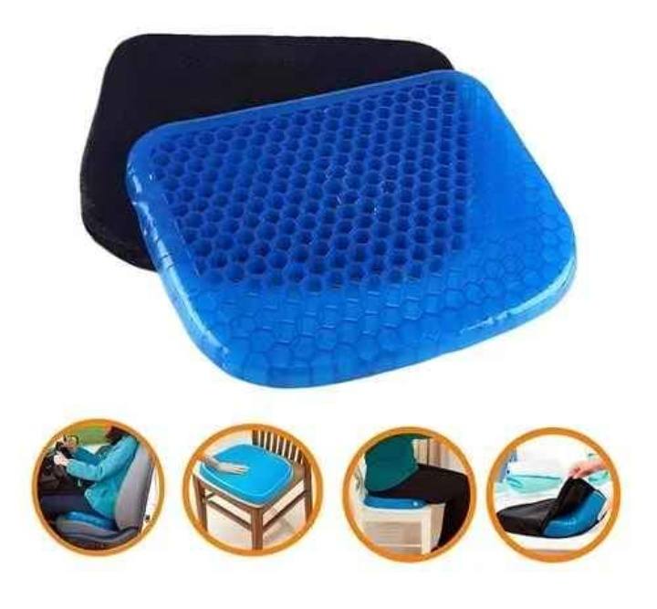 Cojín de Gel Ortopédico – Confort para Sillas y Oficinas