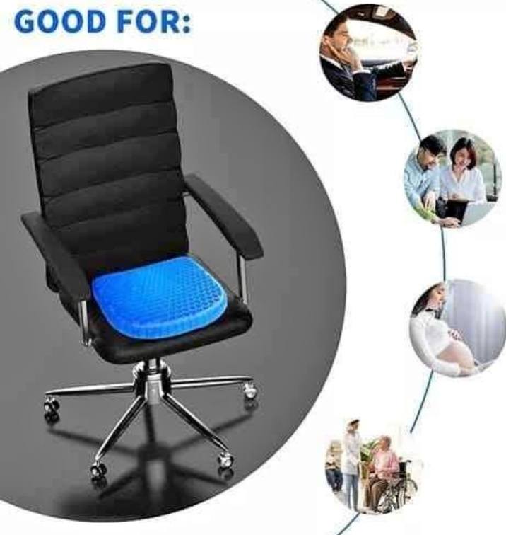 Cojín de Gel Ortopédico – Confort para Sillas y Oficinas
