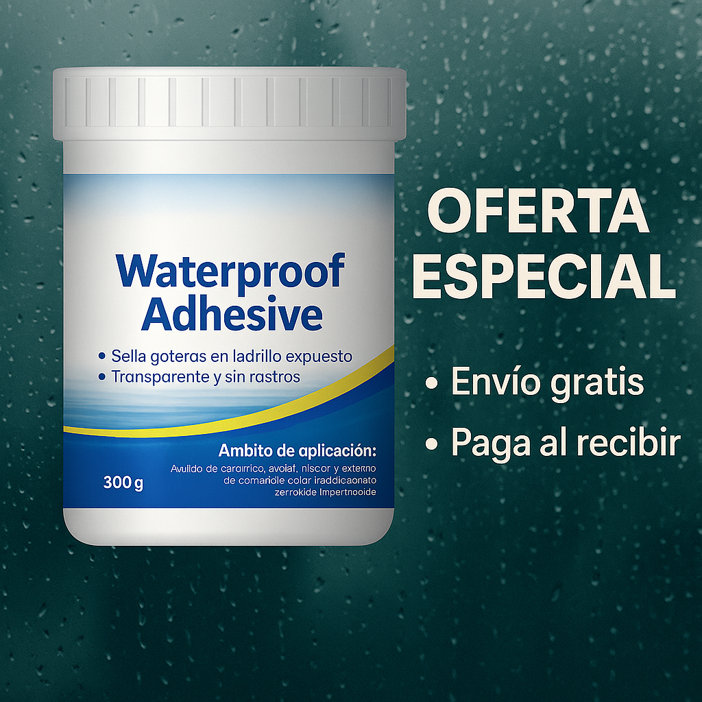 ¡Sella goteras antes del próximo temporal!