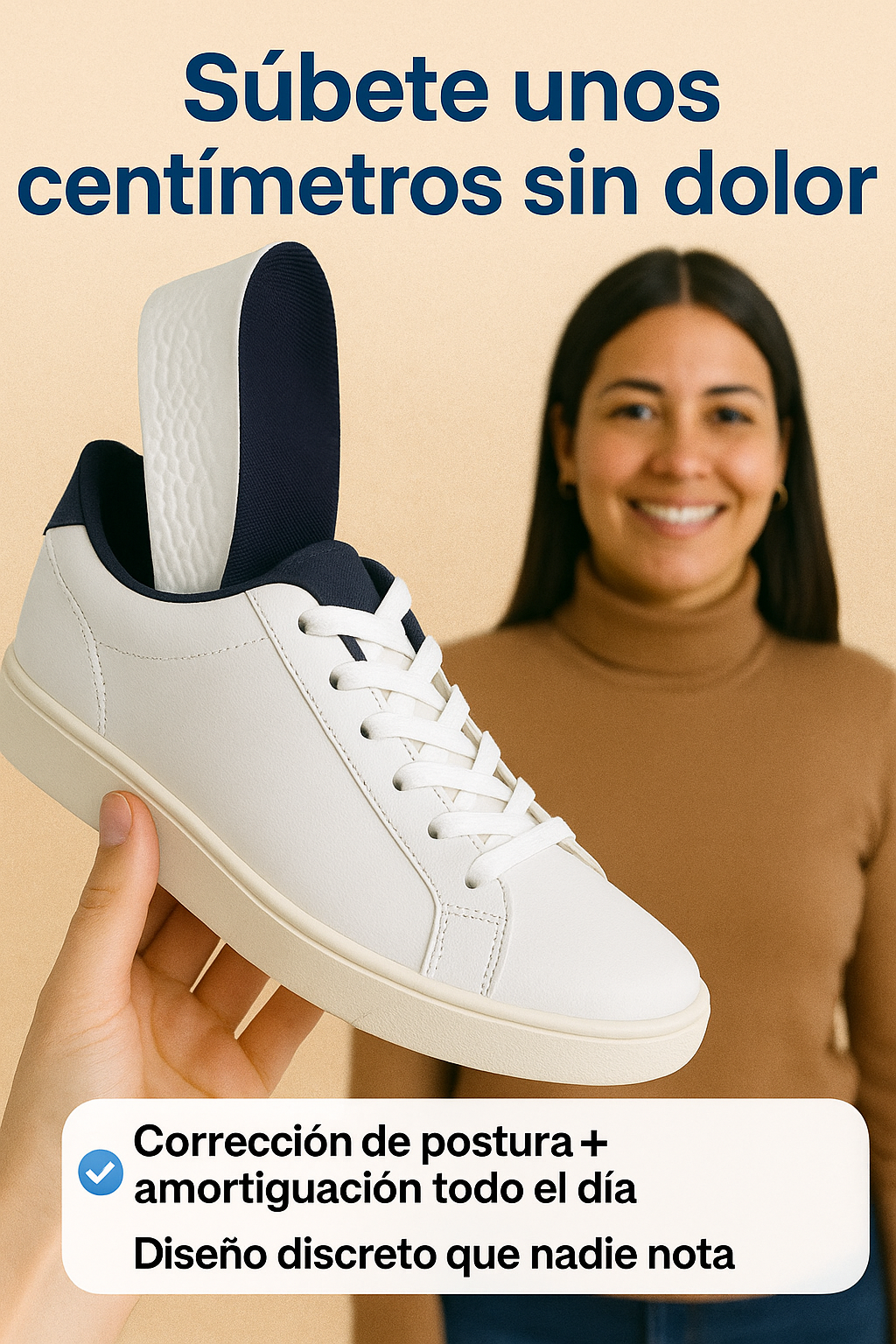 AlturaPlus - Centímetros extra sin cambiar tus zapatillas