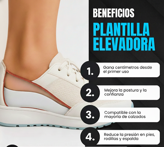 AlturaPlus - Centímetros extra sin cambiar tus zapatillas